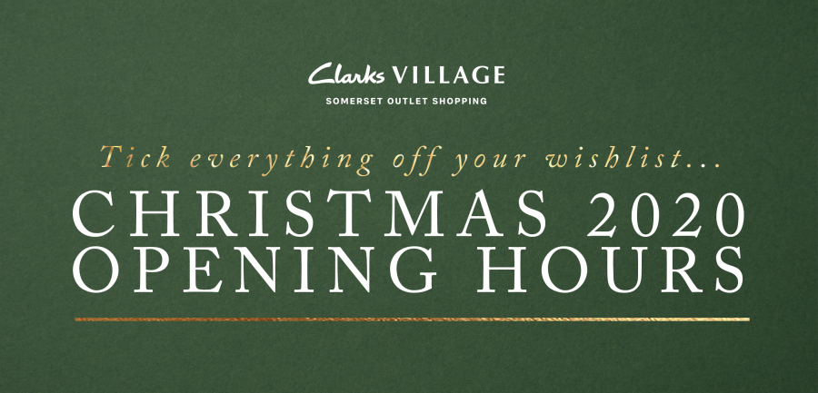 clarks village christmas opening hours